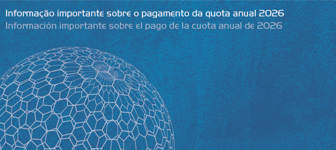 Informação importante sobre o pagamento da quota anual 2026